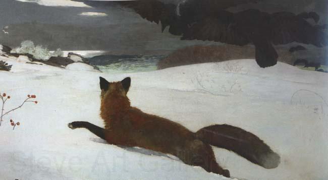 Winslow Homer Fox Hunt (mk44)